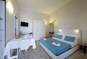 Apartamento básico (fino a 2 persone) | 1 dormitorio, ropa de cama hipoalergénica, edredones de plumas