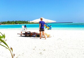 On the beach, white sand, scuba diving, snorkelling - Dhiffushi White Sand Beach Hotel (Dhiffushi)