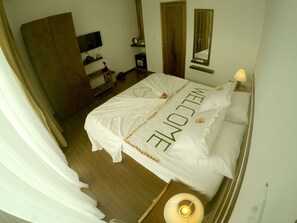 Deluxe Double Room, 1 King Bed, Garden View | 1 bedroom, minibar, in-room safe, desk - Dhiffushi White Sand Beach Hotel (Dhiffushi)