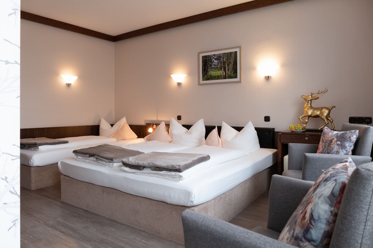 standard triple room | hypo-allergenic bedding, down duvets, in-room safe, soundproofing