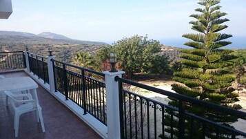 Apartment, Balcony, Sea View | Terrace/patio