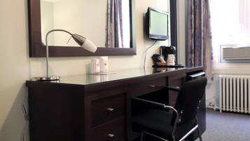 Desk, iron/ironing board, free WiFi