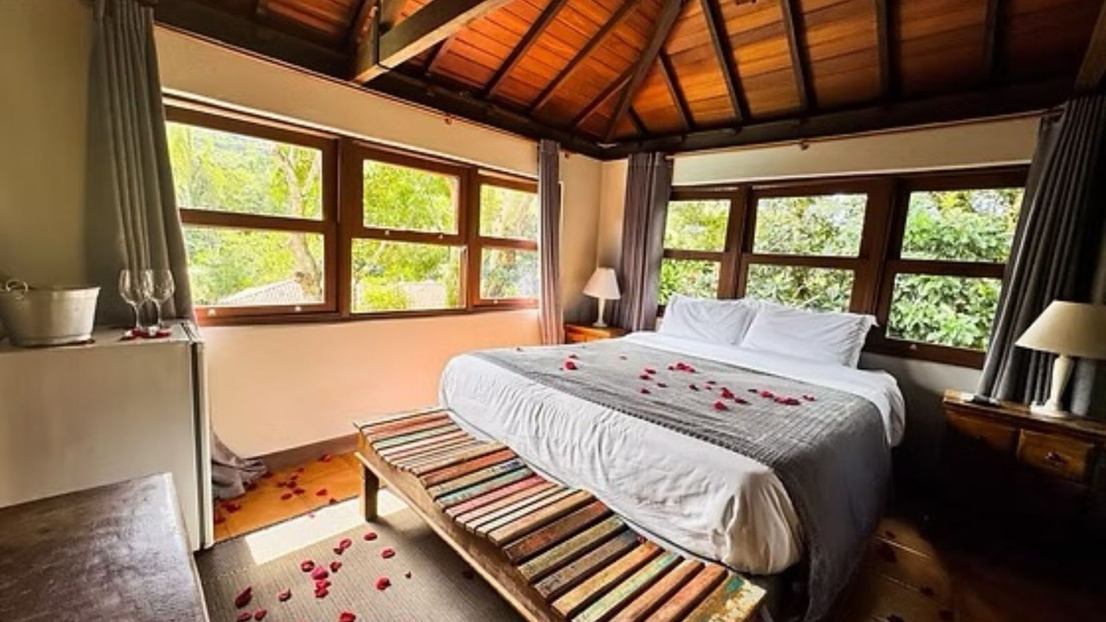 Room, Mountain View (Master) | Minibar, blackout drapes, free WiFi, bed sheets
