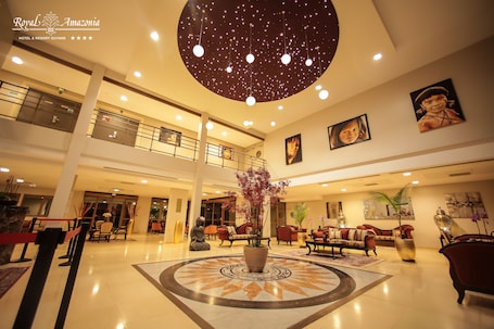 Interior entrance. Mercure Cayenne Royal Amazonia Hotel