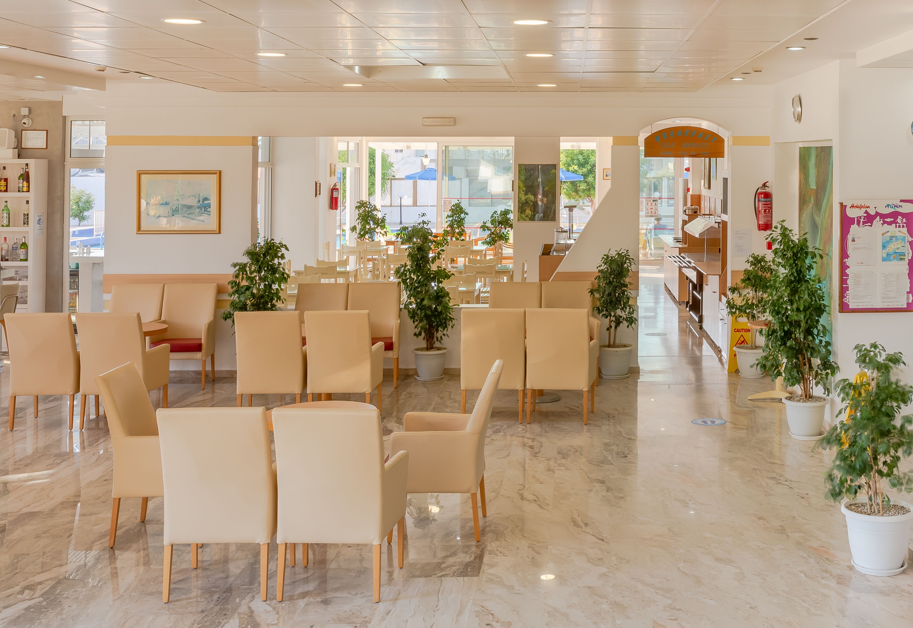 Lobby sitting area