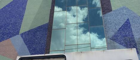 Fassade der Unterkunft