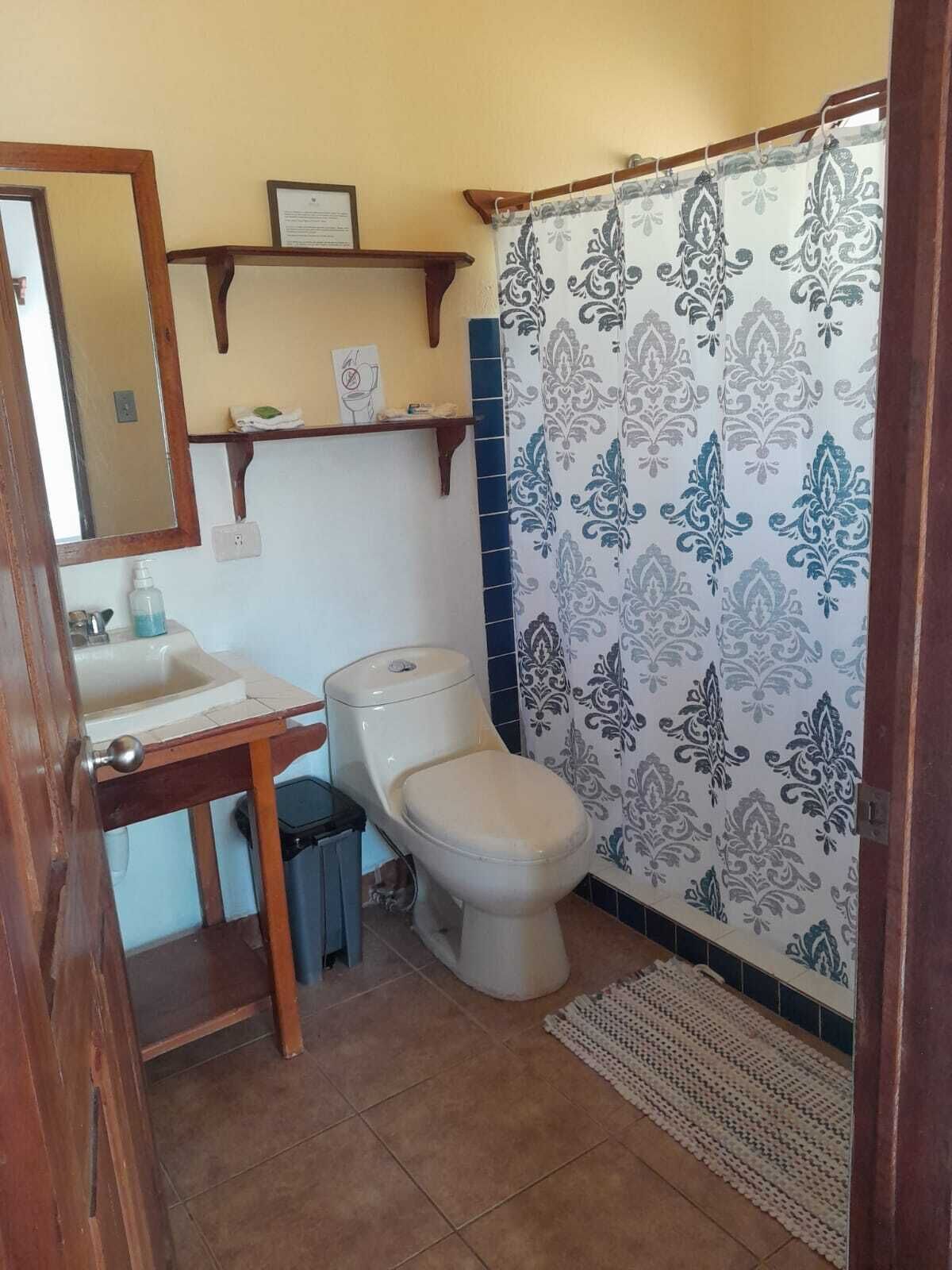 standard cabin, 2 double beds (07) | bathroom | shower, free toiletries, towels, soap