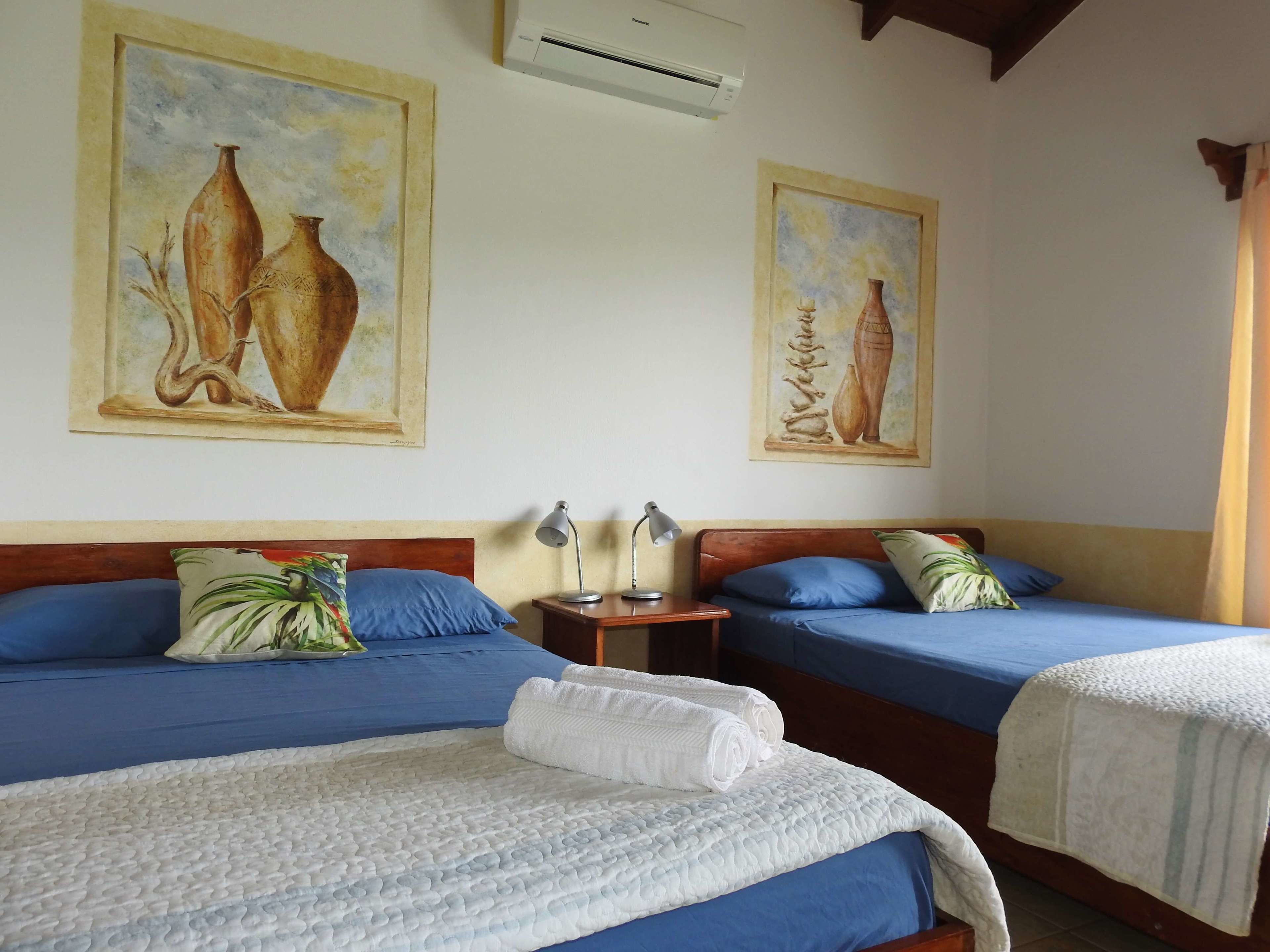 standard cabin, 2 double beds (07) | premium bedding, individually decorated, free cots/infant beds