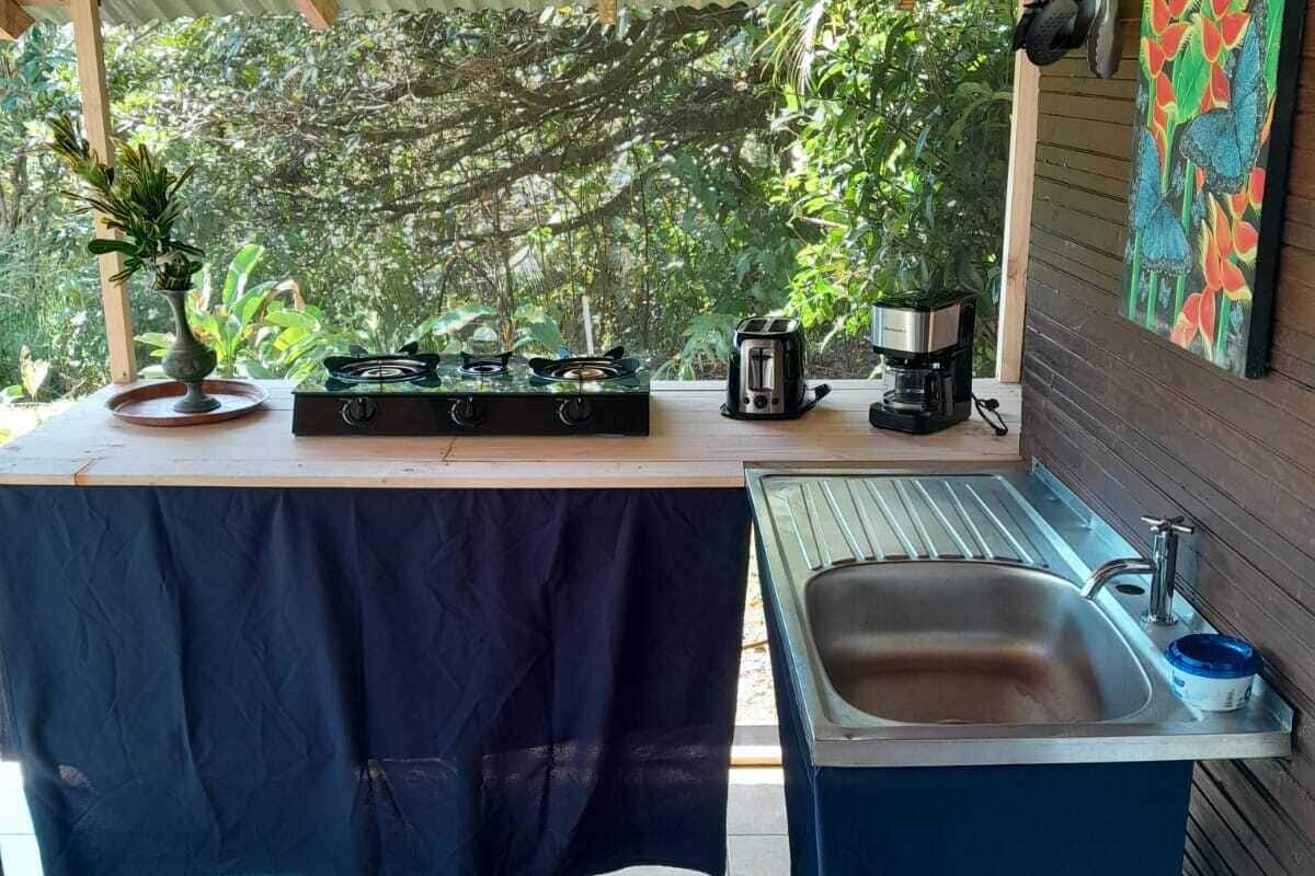 standard cabin, 2 double beds (07) | private kitchen | coffee/tea maker