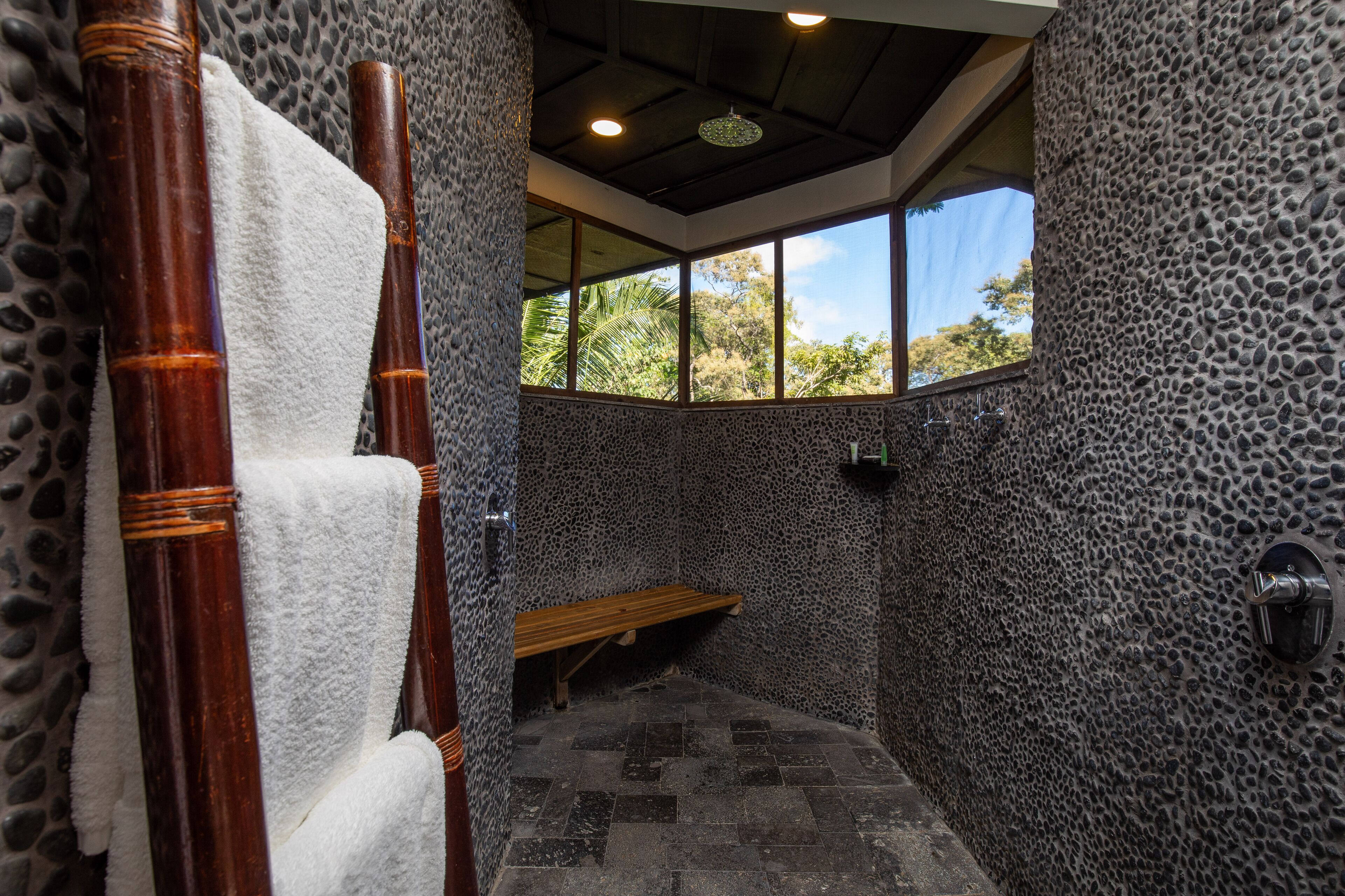 premium villa, 2 bedrooms, 2 bathrooms | bathroom shower