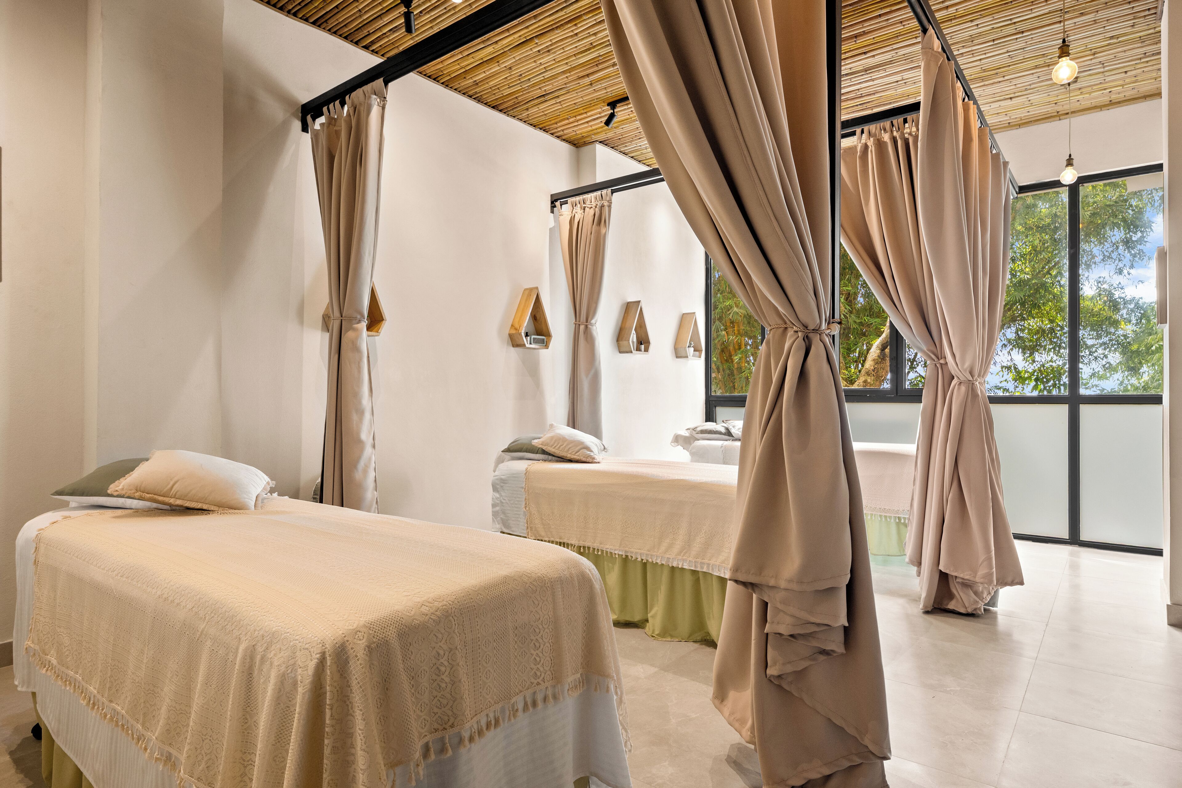 Body treatments, hot stone massages, deep-tissue massages, body wraps