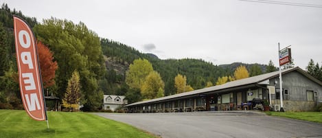 Façade de l’hébergement