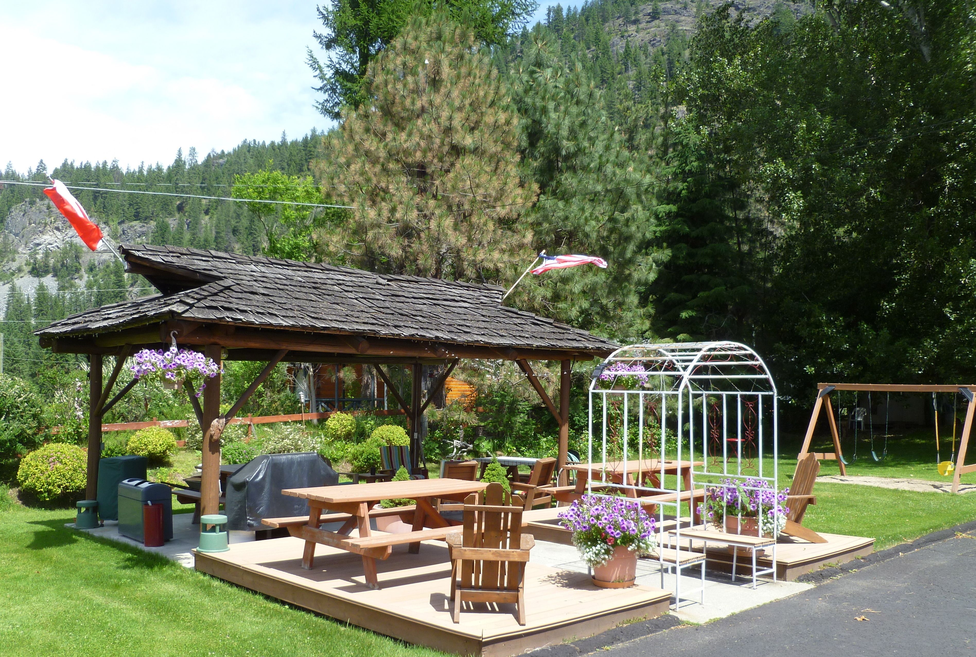 Aire de pique-nique/barbecue