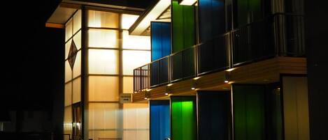 Front of property - evening/night