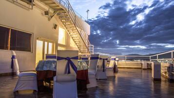 Espace banquet en plein air