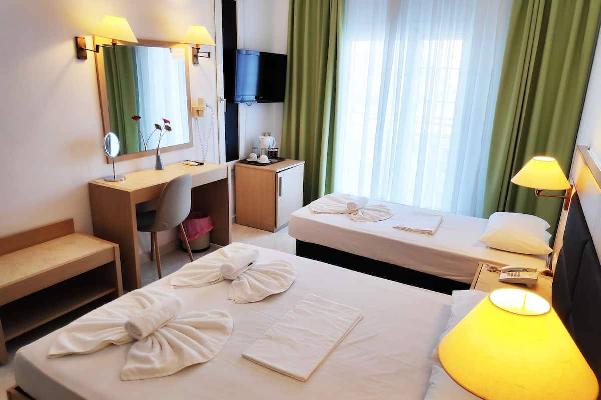 triple room | 1 bedroom, soundproofing, iron/ironing board, bed sheets