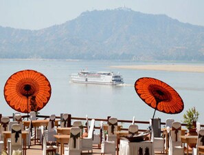 Breakfast, lunch and dinner served - KMA Bagan Hotel River View (Nyaung-U)
