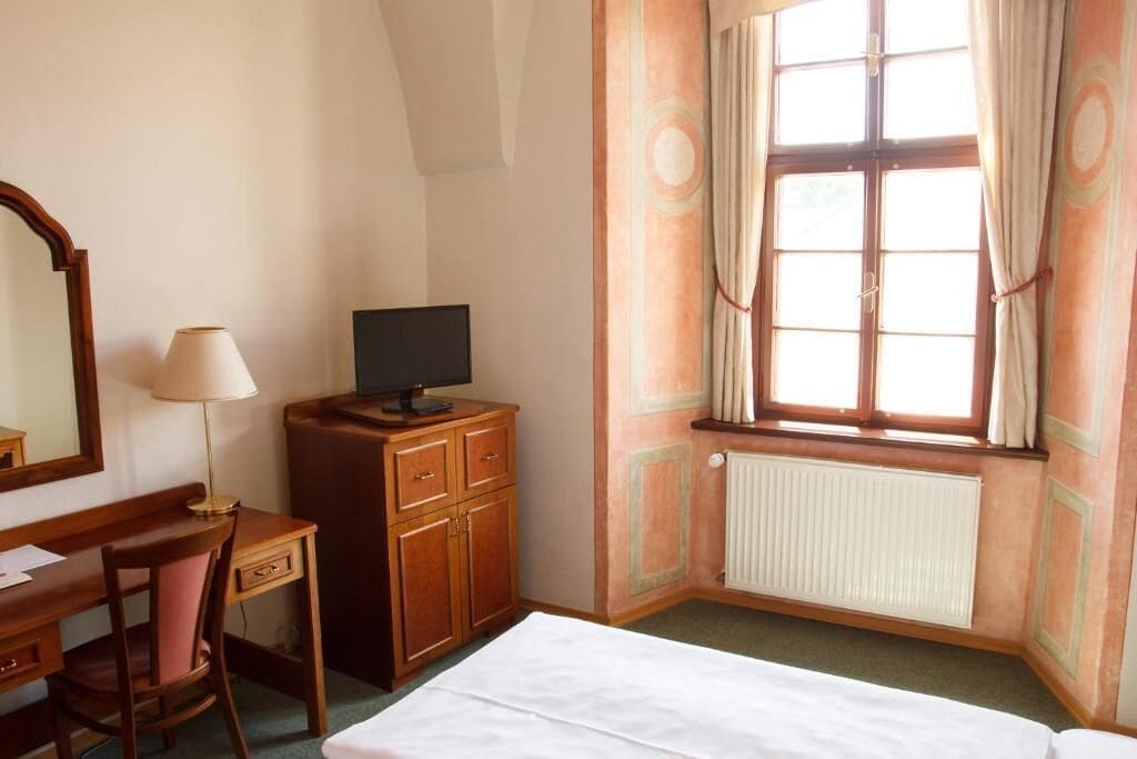 family room | in-room safe, desk, iron/ironing board, free wifi