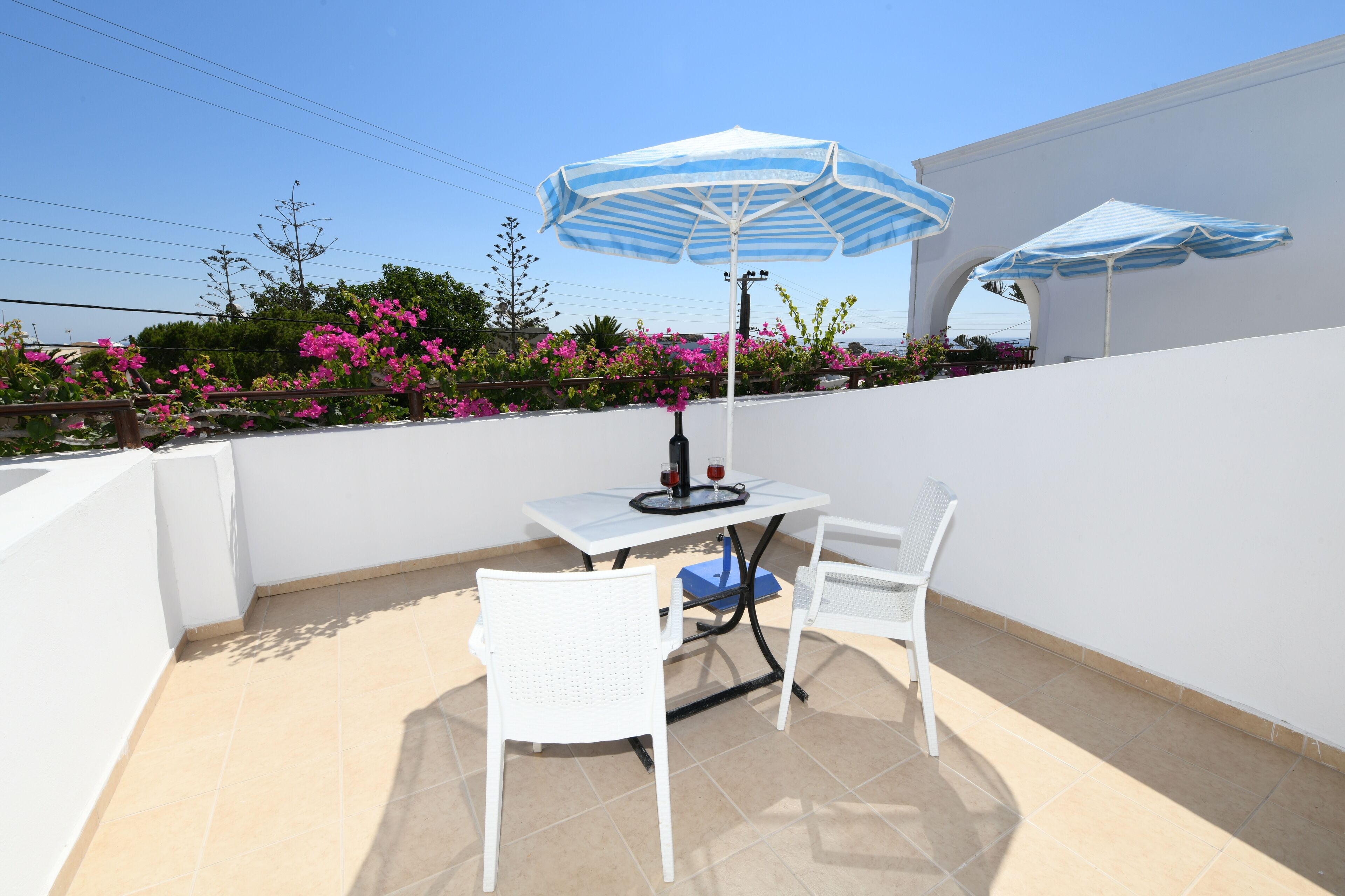economy studio, sea view (double) | terrace/patio