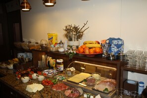 Daily buffet breakfast (EUR 10 per person)
