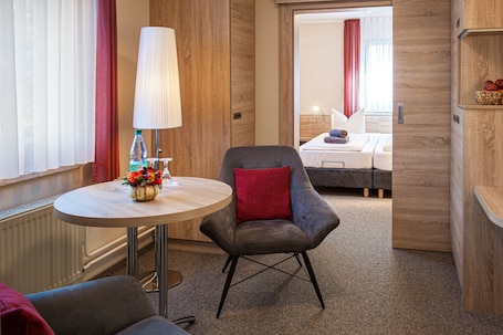 Double Room | Living area. Pension Sartor