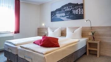 Kamar Double | Meja kerja, tempat tidur bayi (biaya tambahan), dan Wi-Fi gratis