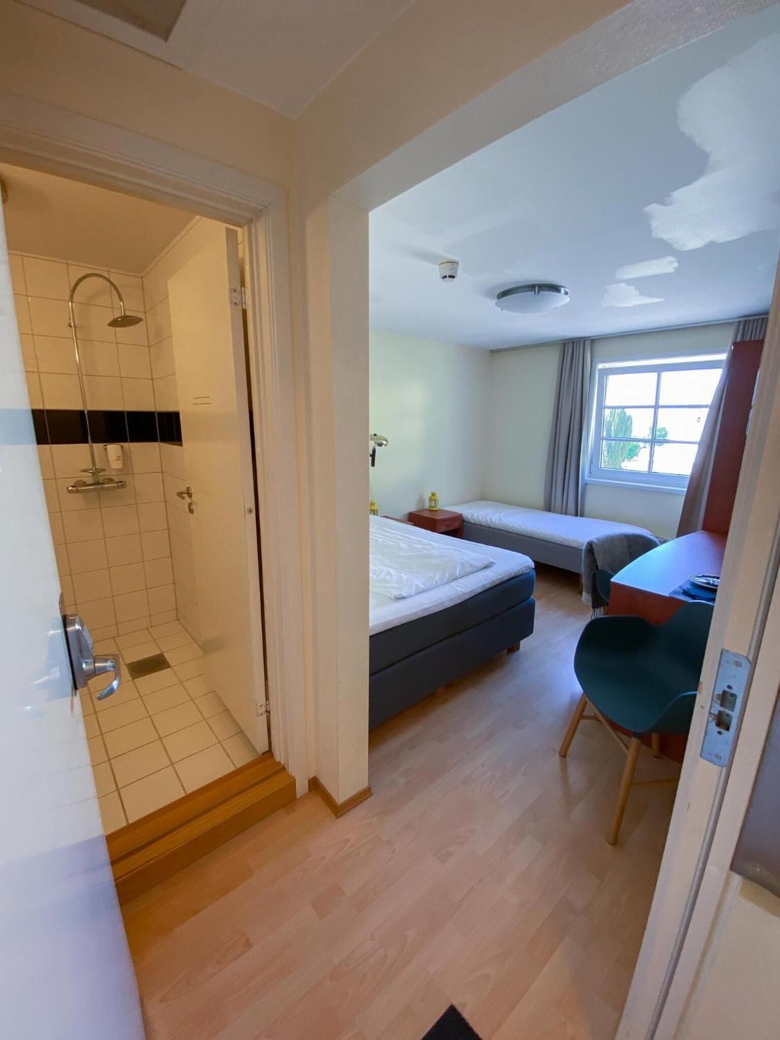 desk, iron/ironing board, free wifi, bed sheets