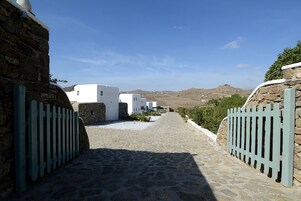 Entrada de la propiedad