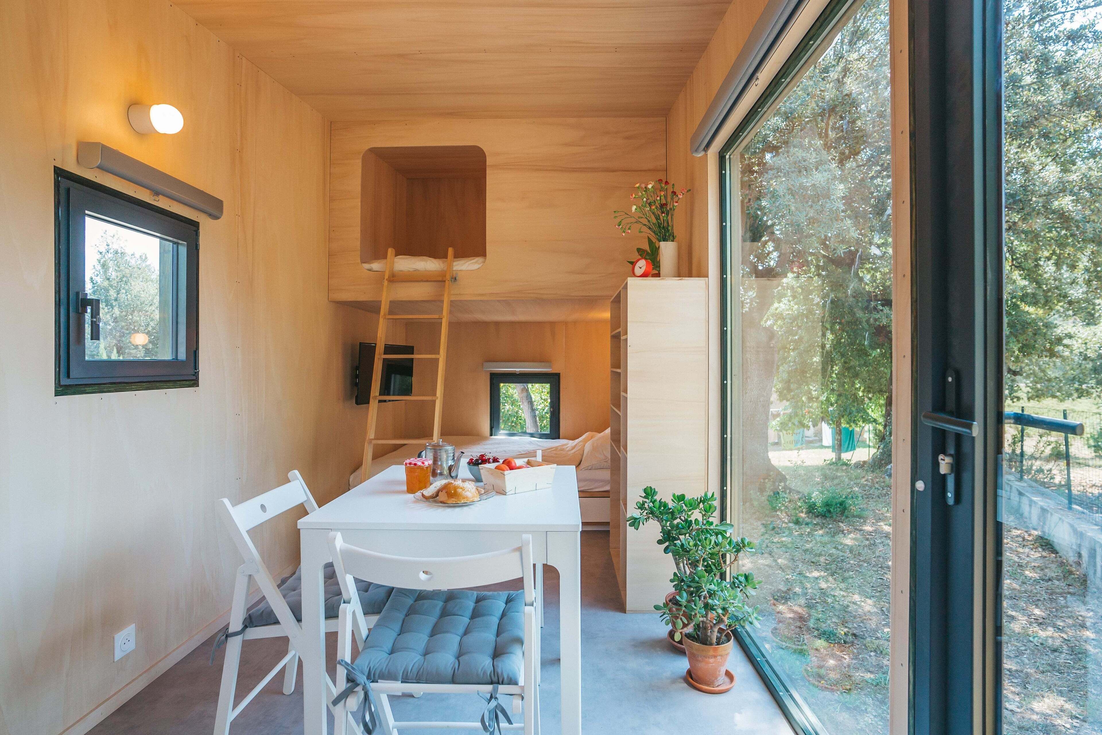 Cottage Desain, 2 kamar tidur | 1 kamar tidur dan tempat tidur Select Comfort