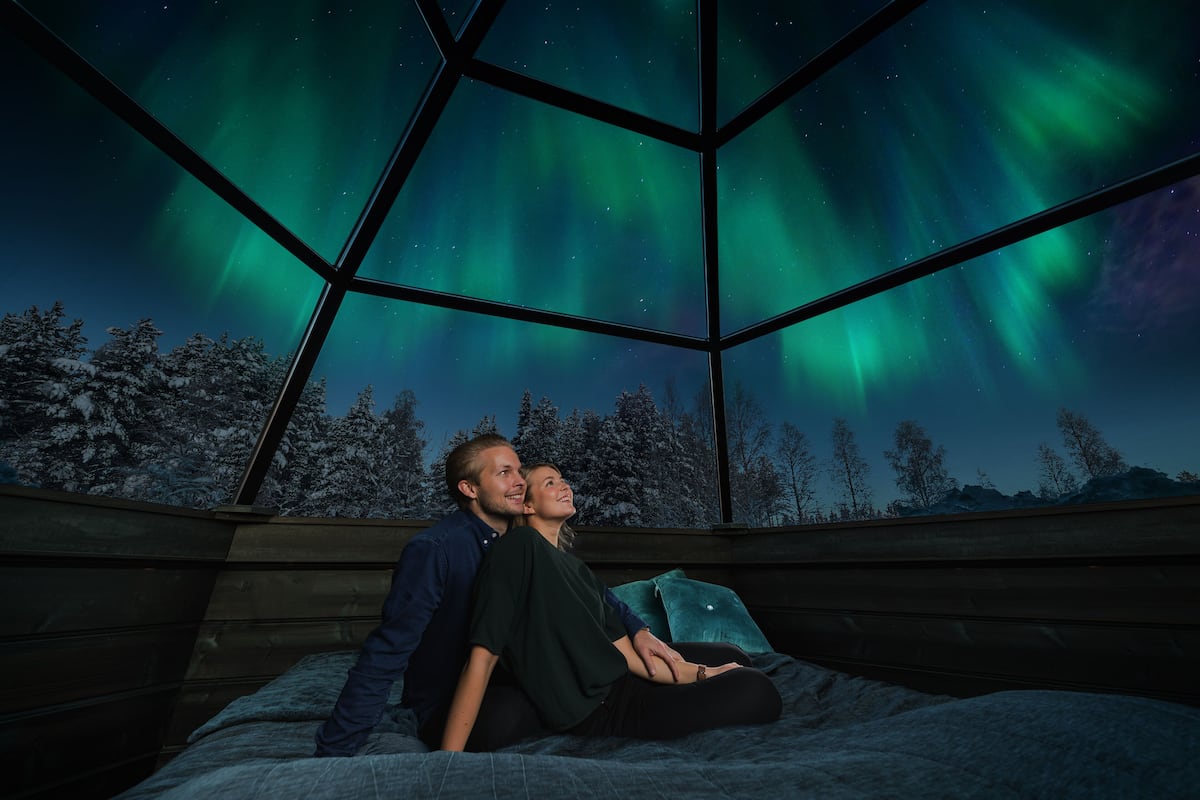 Twin Glass Igloo (warm room)