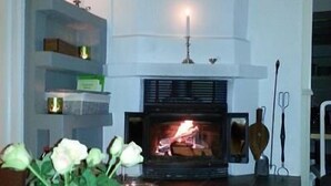 Fireplace - Pensionat Ankargården (Öregrund)