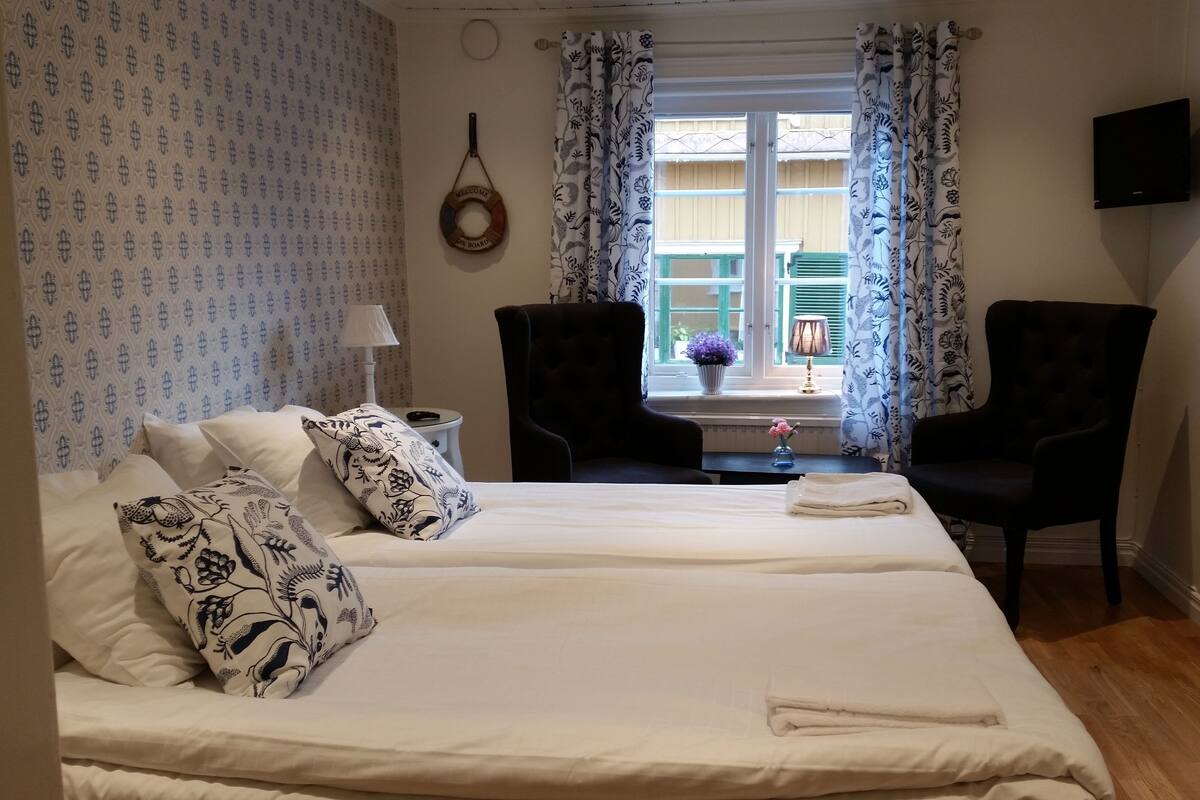 Chambre Supérieure Double ou avec lits jumeaux, salle de bains privée