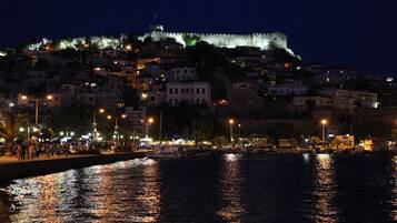 Front of property – evening/night