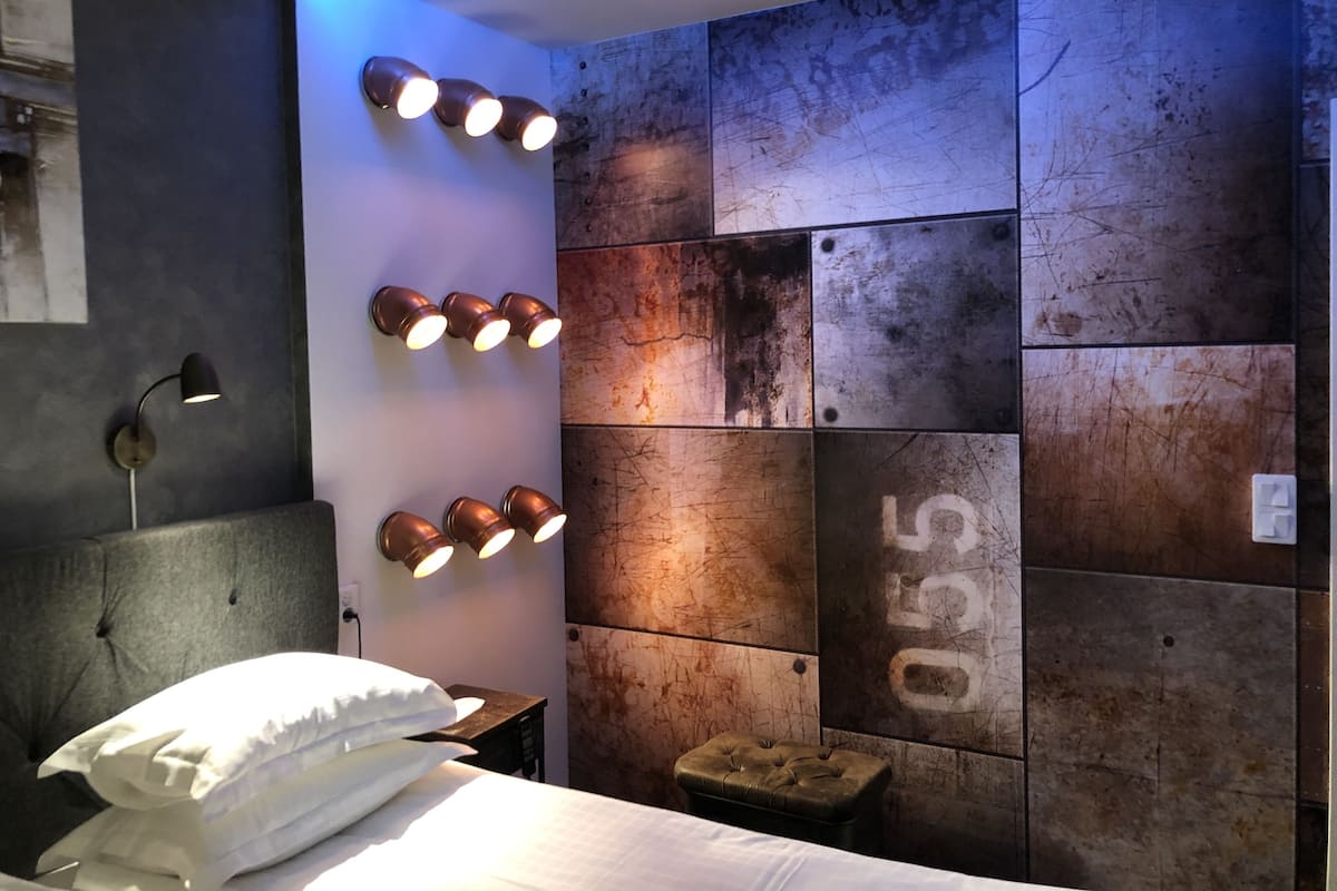 Chambre supérieure double | 1 chambre, literie de qualité, lit avec matelas Select Comfort