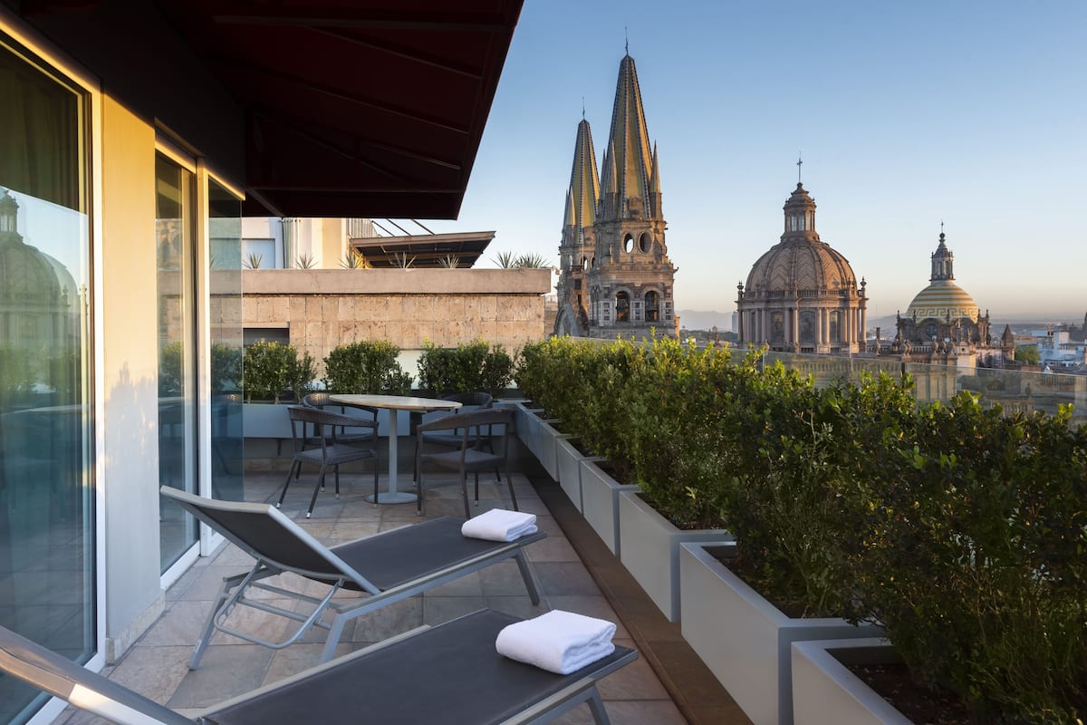 Suite, 1 King-Bett, Terrasse