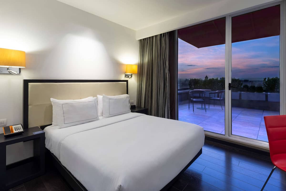 Zimmer, 1 Queen-Bett, Terrasse