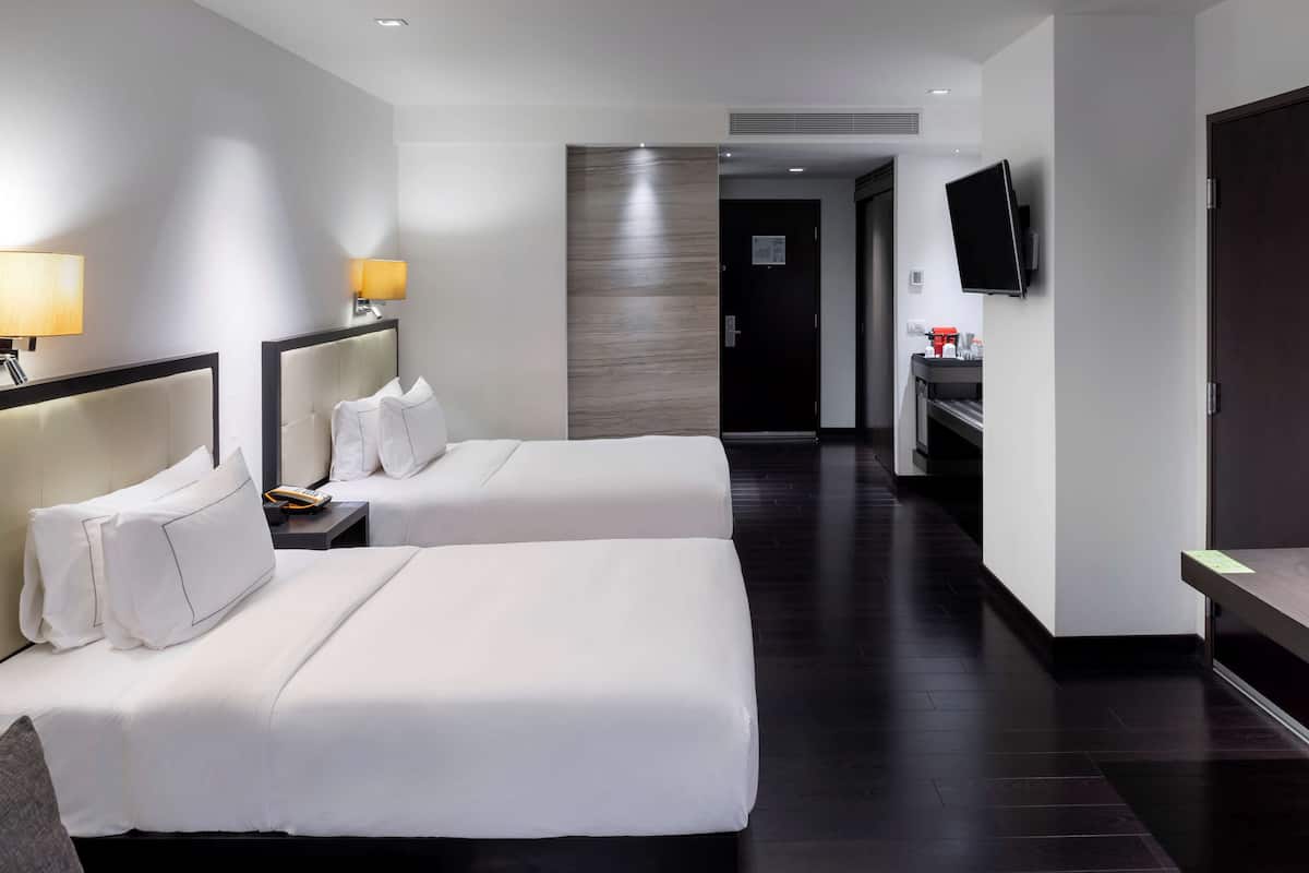 Zimmer, 2 Queen-Betten