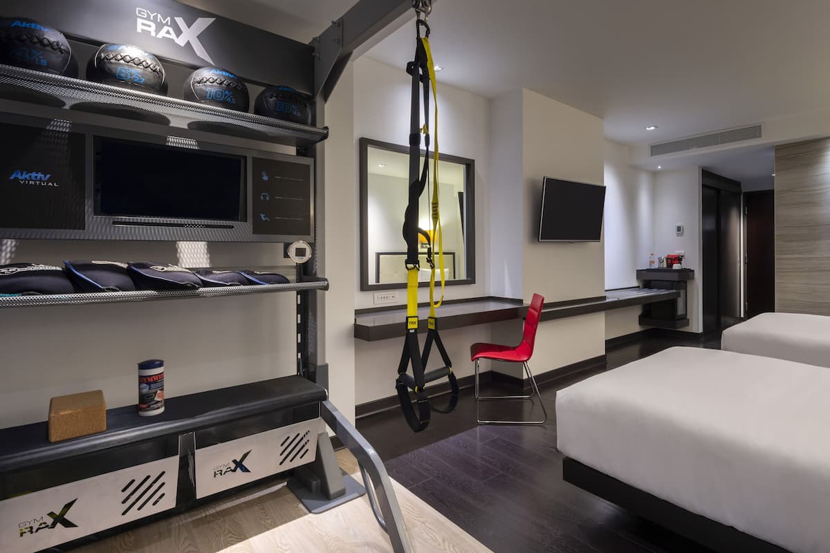 Zimmer, 2 Einzelbetten (Fitness Room)