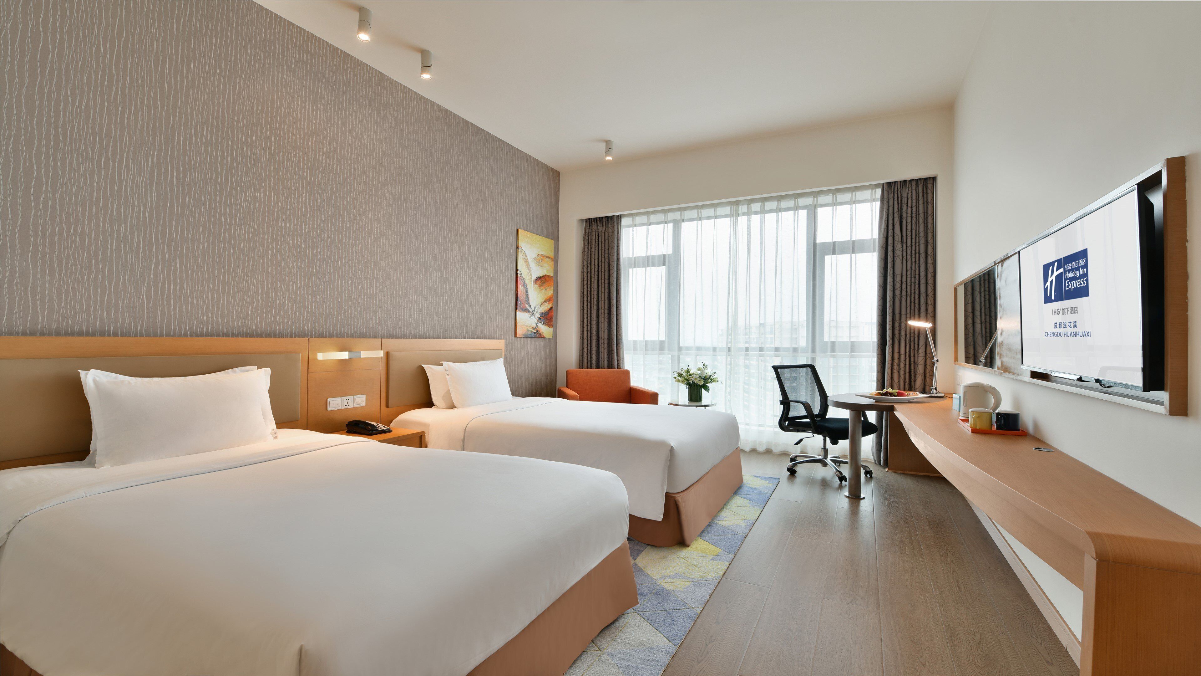 Couette en duvet d'oie, surmatelas, minibar