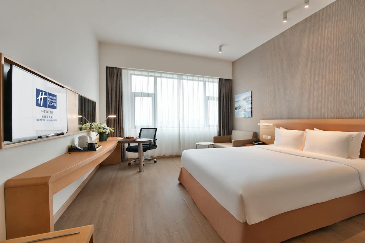 Down duvets, pillow-top beds, minibar, in-room safe