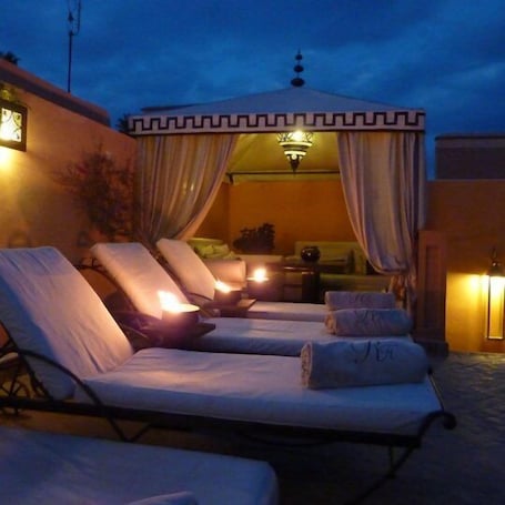 Sun deck. Riad Hermes