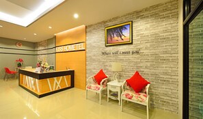 Sala de estar en el lobby