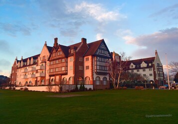 Front of property – evening/night