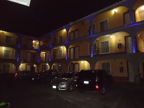 Front of property – evening/night