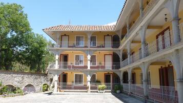 Fassade der Unterkunft