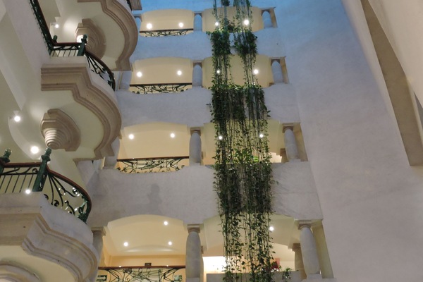 Interior entrance