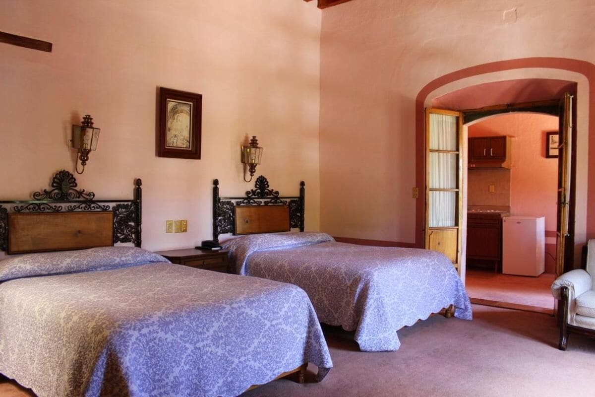 premium bedding, desk, iron/ironing board, free cots/infant beds