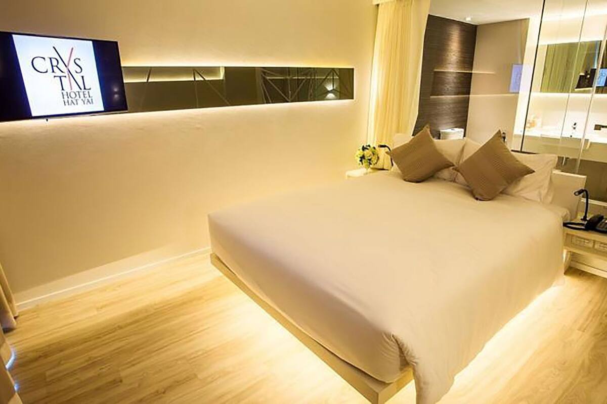 Egyptinpuuvillaiset lakanat, ylelliset vuodevaatteet, minibaari