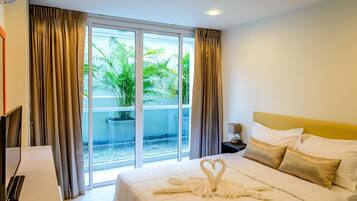 1 bedroom, free WiFi, bed sheets