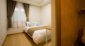 베이직 더블룸, 금연 | 책상, 다리미/다리미판, 무료 WiFi